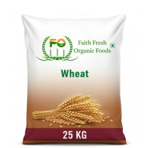 Wheat (गेहूं) – Faith Fresh Organic Foods – 25 KG