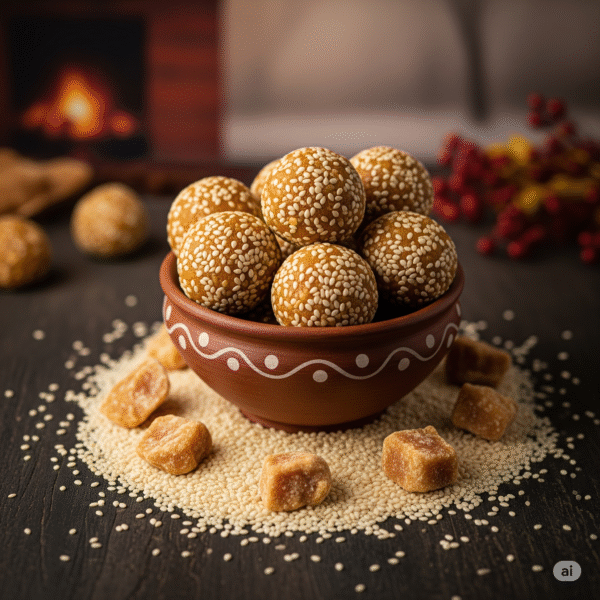 Til Laddoo (तिल लड्डू)